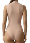Closet T-Shirts – Body Poliamida Rosa Decote V Casual liso sem mangas