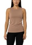 Closet T-Shirts – Regata Feminina Marrom Clara Casual Lisa