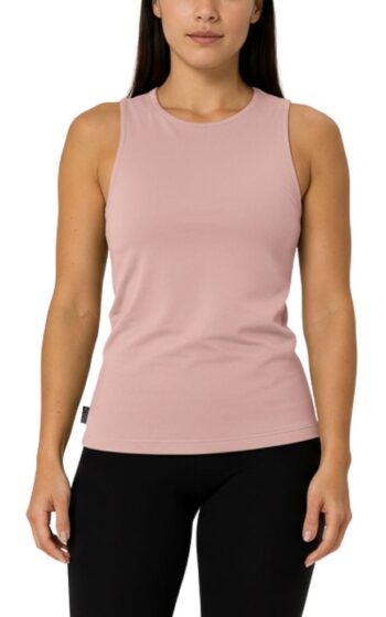 Closet T-Shirts - Regata Feminina Rosa Casual Lisa