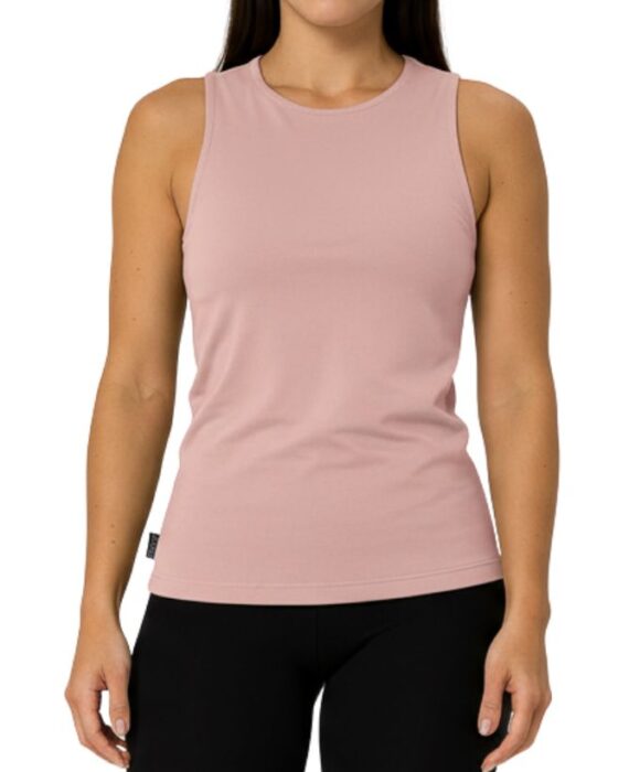 Closet T-Shirts - Regata Feminina Rosa Casual Lisa